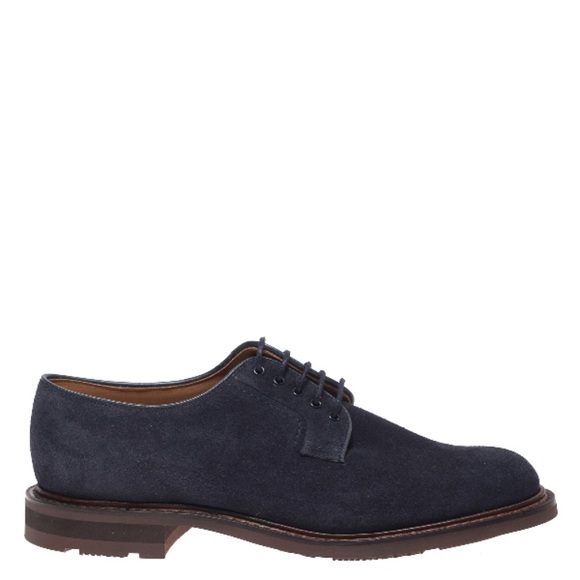 Church’s Bestone Rubber Sole Oxford Navy Suede - Picture 8 of 8